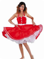 Rock n`roll jurkje rood